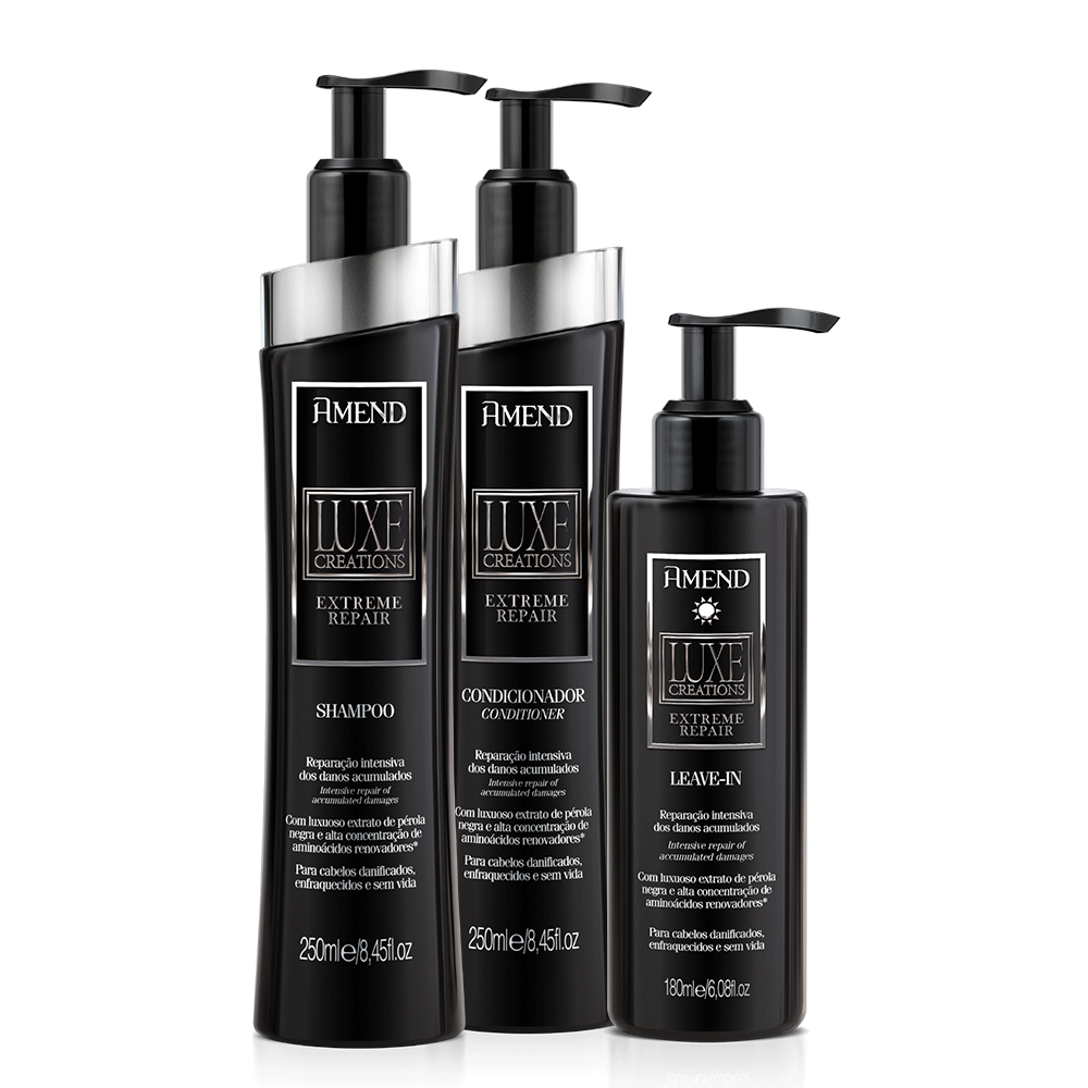 Kit Amend Luxe Creations Extreme Repair | 3 produtos